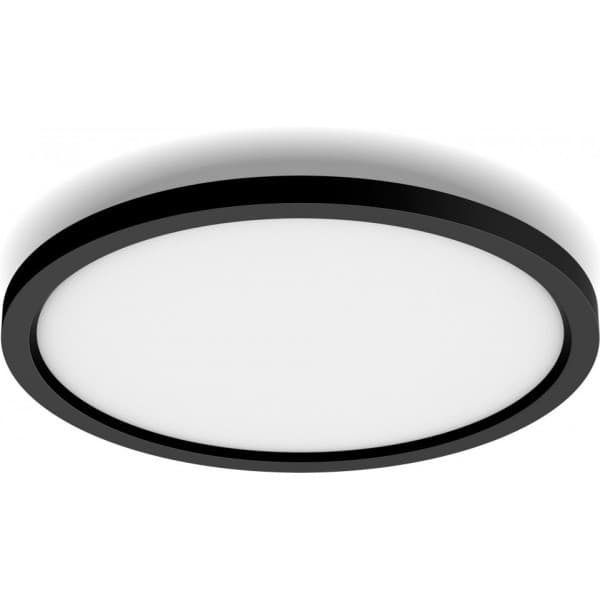 Philips Hue Aurelle takplafond, 21 W, 2200-6500 K, rund, svart