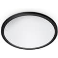 Miniatyrbild 1 av 11: WiZ SuperSlim taklampa, rund, svart, WiFi, 22 W, RGB, 2200-6500 K, 2600 lm
