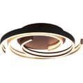 Miniatyrbild 3 av 8: Trio Caya LED taklampa, 6800 lm, 2300/3000/4000 K, LED 58 W, 50 cm, aluminium