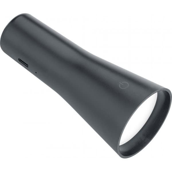 Trio Maxi genopladelig bordlampe, 200 lm, 3000 K, LED 2 W, mat sort