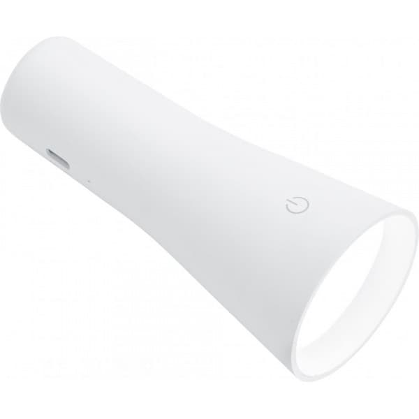 Trio Maxi laddningsbar bordlampa, 200 lm, 3000 K, LED 2 W, mattvit