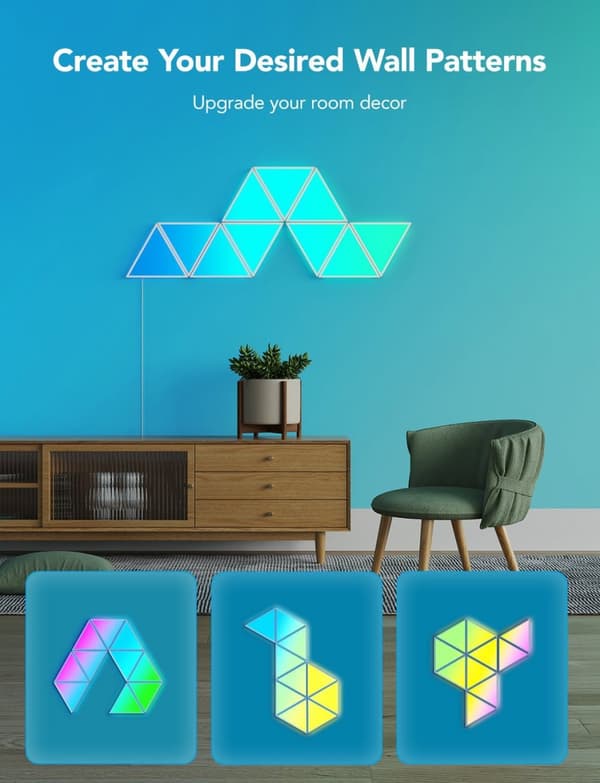 Govee Glide Smart panel White Wi-Fi/Bluetooth
