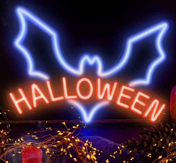 Forever Neolia HALLOWEEN Neon LED Sighboard Blå, Rød