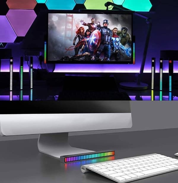 Mocco Smart Music Light panel with RGB Lighting