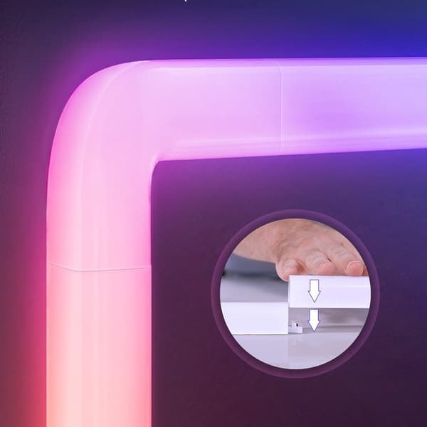 Govee H6062 Smart wall light Transparent, White Wi-Fi/Bluetooth