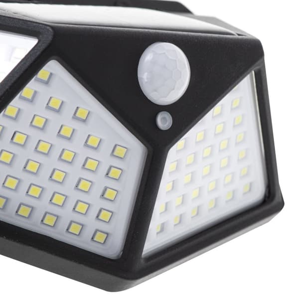 RoGer Solar Lamp with halogen 100 LED motion sensor