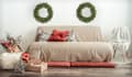 Miniatyrbillede 5 af 8: JULEKRANS LED 60CM 311427