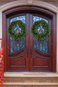 Miniatyrbillede 8 af 8: JULEKRANS LED 60CM 311427