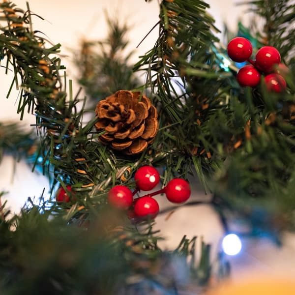JULEKRANS LED 60CM 311427