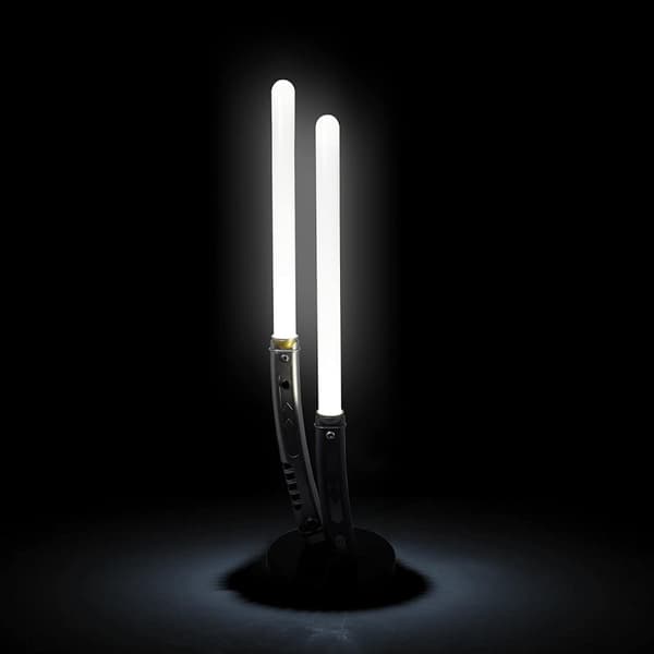 UKONIC - Star Wars - Ahsoka dubbel sabel laser skrivbordslampa (Mandalorian version) LED - 60cm