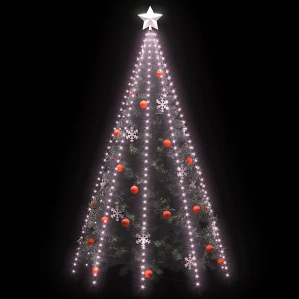 Ljusnät för julgran 400 LED 400 cm