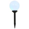 Miniatyrbild 3 av 10: Sollampa LED set 3 st sfäriska 20 cm RGB
