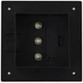 Miniatyrbild 8 av 10: Solcellslampor 12 st LED fyrkantiga 12 cm svart