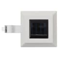 Miniatyrbillede 5 af 10: LED-solcellelamper 6 stk. 12 cm firkantet hvid