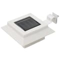 Miniatyrbillede 2 af 10: LED-solcellelamper 6 stk. 12 cm firkantet hvid