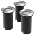 Miniatyrbillede 1 af 10: LED-nedgravningsspots 3 stk. rund