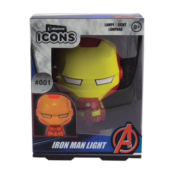 Marvel - Avengers Iron Man ikonlampa - 10 cm