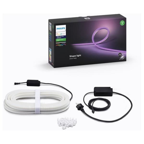 Philips Lightstrip Udendørs Hue White And Color Ambiance 5 M Hvid
