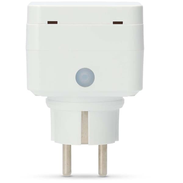 Nedis Smart Plug virtamittarilla Zigbee 3.0 yhteensopiva