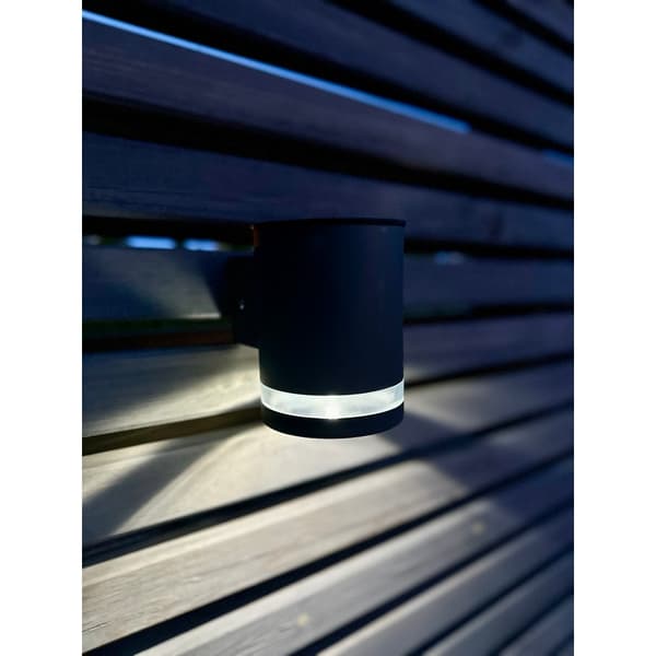 J&EL Solar Vegglampe Sort