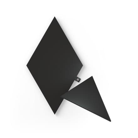 Nanoleaf Shapes Black Triangles Expansion Pack (3 paneler) Nanoleaf | Former Black Triangles Expansion Pack (3 paneler) | 42 W | I