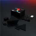 Miniatyrbillede 3 af 6: Nanoleaf Shapes Black Triangles Starter Kit (9 paneler) Nanoleaf | Former Black Triangles Starter Kit (9 paneler) | 42 W | Trådløst internet