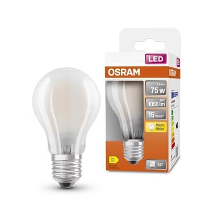 Osram Parathom Classic Filament 75 icke-dim 7,5W/827 E27 glödlampa Osram | Parathom Classic Filament | E27 | 7,5 W | Varm vit