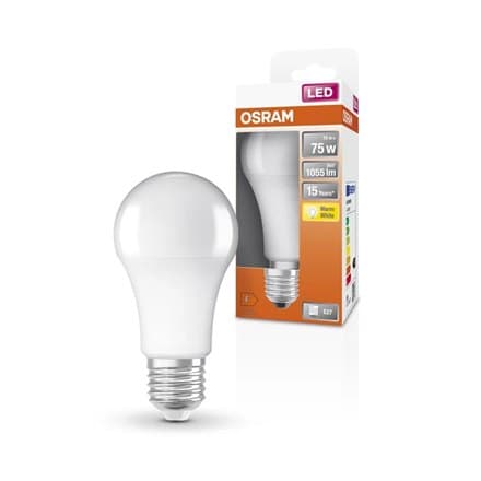 Osram Parathom Classic LED 75 icke-dim 10W/827 E27 glödlampa Osram | Parathom Classic LED | E27 | 10W | Varm vit