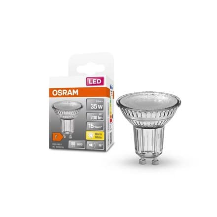 Osram PARATHOM Reflector LED 35 icke-dim 36° 2,6W/827 GU10 glödlampa Osram | Parathom Reflector LED | GU10 | 2,6 W | Varm vit