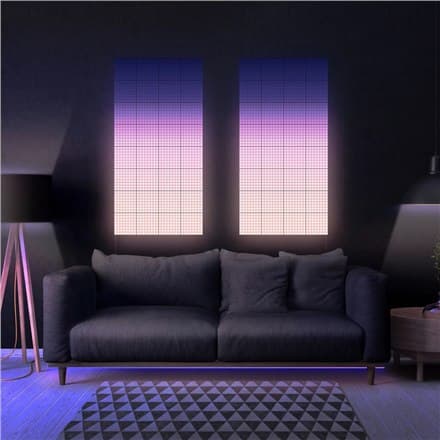 Twinkly Squares Smart LED Panels Udvidelsespakke (3 paneler) Twinkly | Squares Smart LED Panels Udvidelsespakke (3 paneler) | RGB -