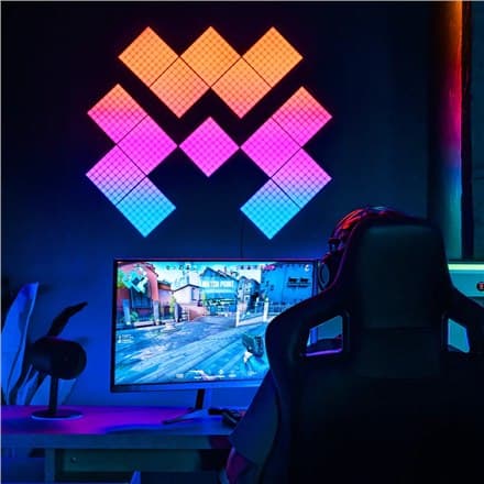 Twinkly Squares Smart LED Panels Udvidelsespakke (3 paneler) Twinkly | Squares Smart LED Panels Udvidelsespakke (3 paneler) | RGB -