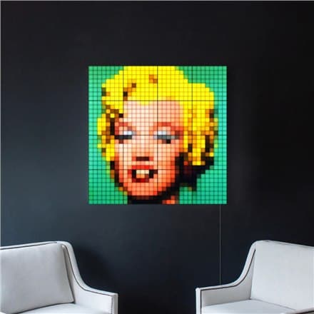 Twinkly Squares Smart LED Panels Udvidelsespakke (3 paneler) Twinkly | Squares Smart LED Panels Udvidelsespakke (3 paneler) | RGB -