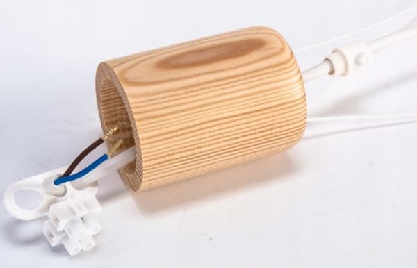 Clipper hængelampe, grøn og blå