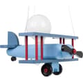 Miniatyrbillede 2 af 6: Lille flyvelampe, blå-sort-rød