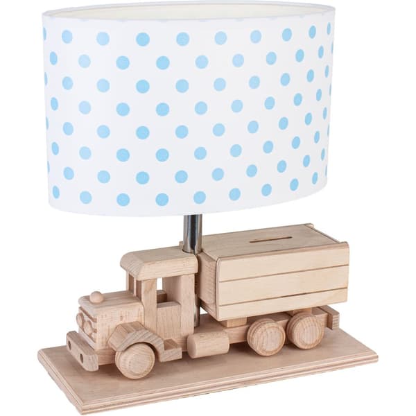 Lastbil bordlampe - Spargris - prikker