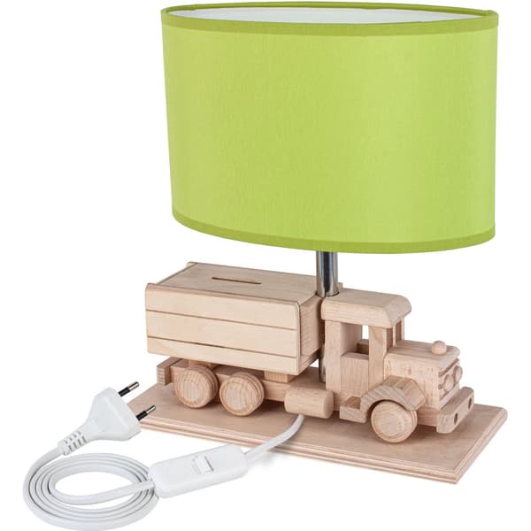 Lastbil bordlampe - Spargris - grøn