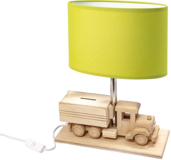 Lastbil bordlampe - Spargris - grøn