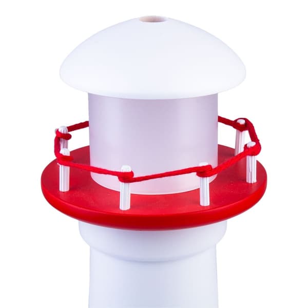 Rød lanterne natlampe