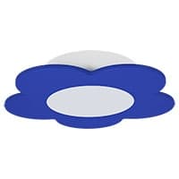 Fiore LED loftslampe, marineblå