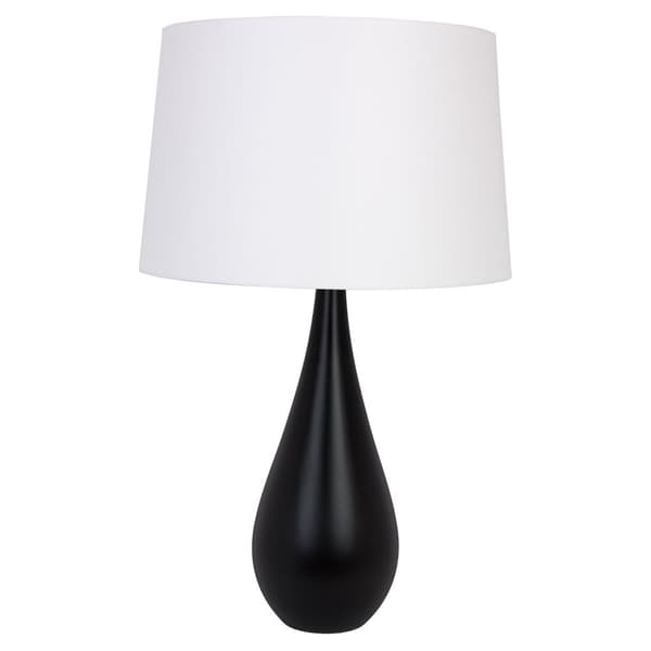 VASE toiletbordslampe - sort