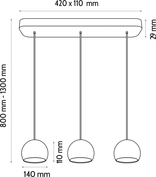 BALLI-3 riippuvalaisin