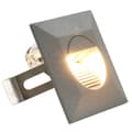 Miniatyrbild 2 av 8: Utomhusvägglampa LED 6 st 5 W silver fyrkantig