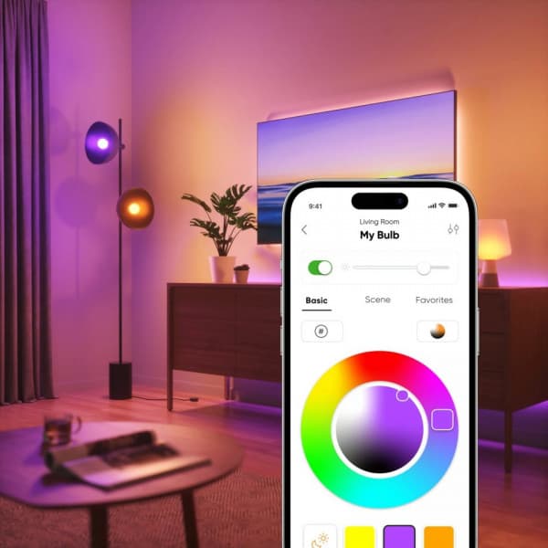 Nanoleaf Essentials Matter smart lampa, E27, 3 st