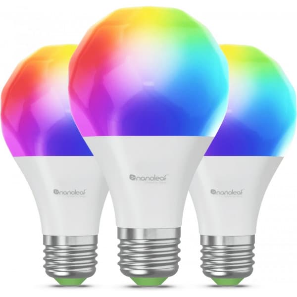 Nanoleaf Essentials Matter smart lampa, E27, 3 st