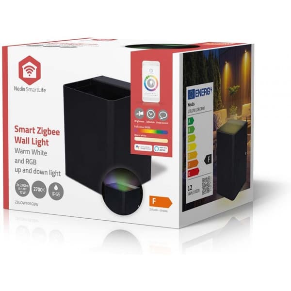 Nedis Smartlife Outdoor Light utomhusbelysning, 2 x 270 lm, 2700 K