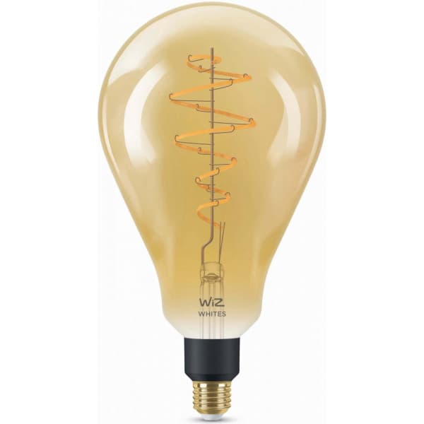 WiZ smart pære giant bulb, E27, ravfarvet glas, Wi-Fi, 2000-5000 K, 390 lm, 1