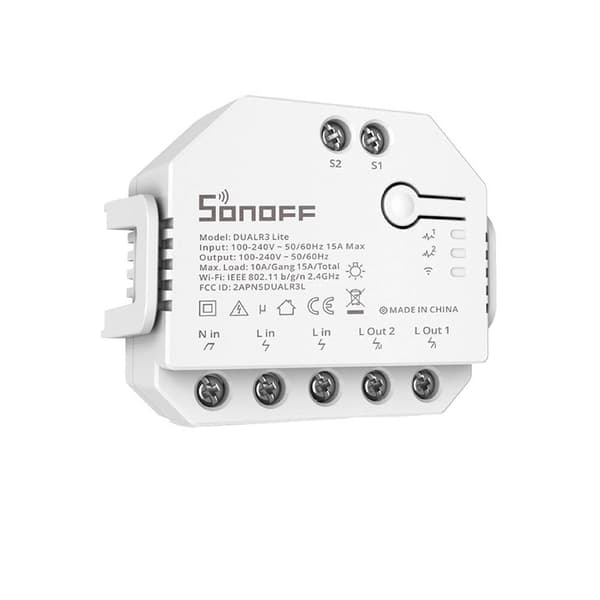Dual R3 Lite smart switch med 2-vägs kontroll