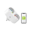 Miniatyrbild 4 av 4: Gosund Wifi Smart Plug med 2 uttag - Smart uttag Tuya-kompatibel