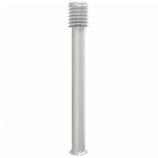 Pylväsvalaisimet 3 kpl hopea 110 cm ruostumaton teräs
