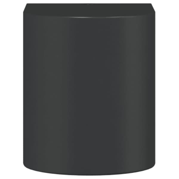 Utomhusvägglampor 2 st svart gjuten aluminium